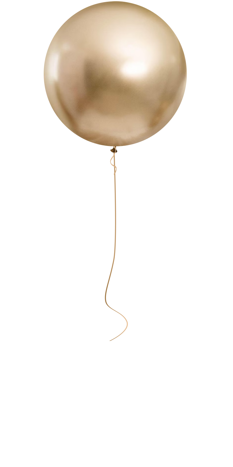 Loose Helium Balloon – 17″ round - The Balloon Crew - Sydney